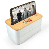 Stax Eco Lunch Box with Phone Holder LidLL6362