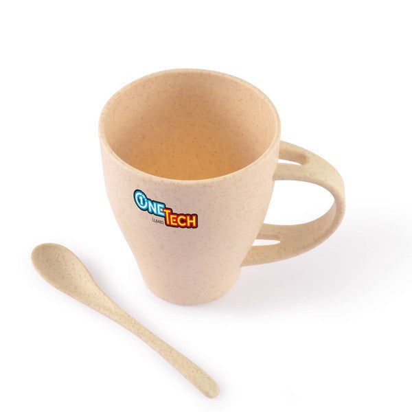 Avenue Wheat Fibre Cup and SpoonLL6483