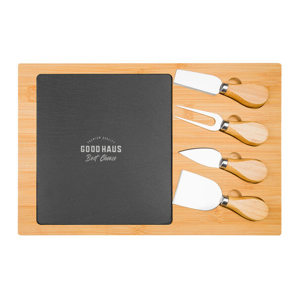Mosaic Bamboo Slate Cheese BoardLL6712