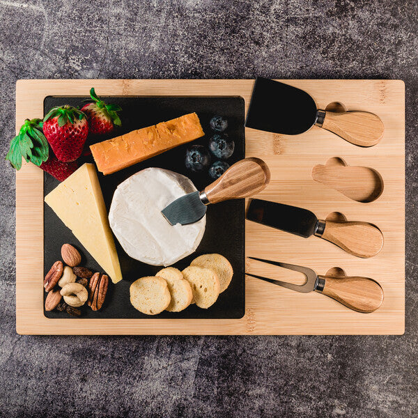 Mosaic Bamboo Slate Cheese BoardLL6712