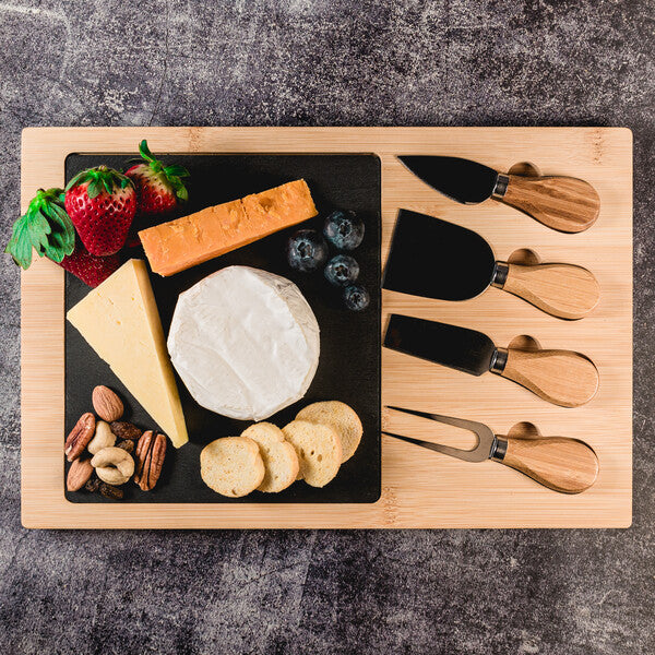 Mosaic Bamboo Slate Cheese BoardLL6712