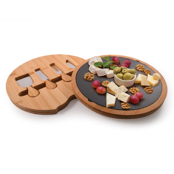 Gala Bamboo Slate Cheese BoardLL6715
