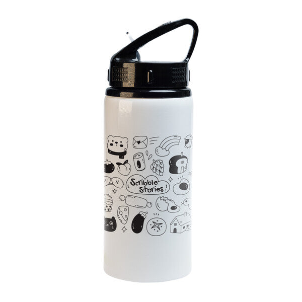 Amore 500ml Junior Bottle - Flip Straw LidLL6954