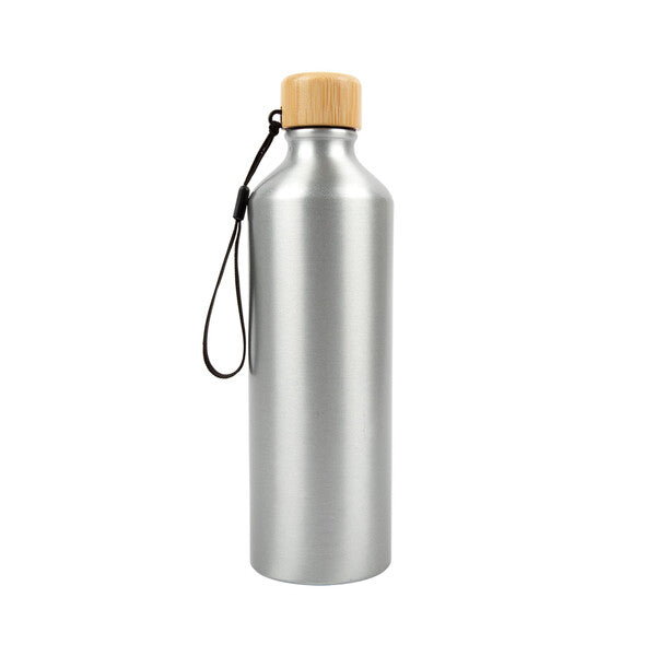 Gelato Aluminium Bottle with Bamboo LidLL6997