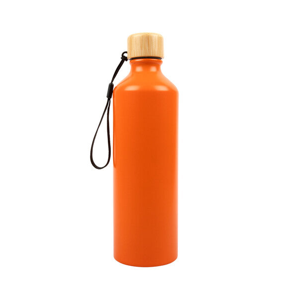 Gelato Aluminium Bottle with Bamboo LidLL6997