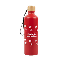 Gelato Aluminium Bottle with Bamboo LidLL6997