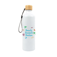 Gelato Aluminium Bottle with Bamboo LidLL6997