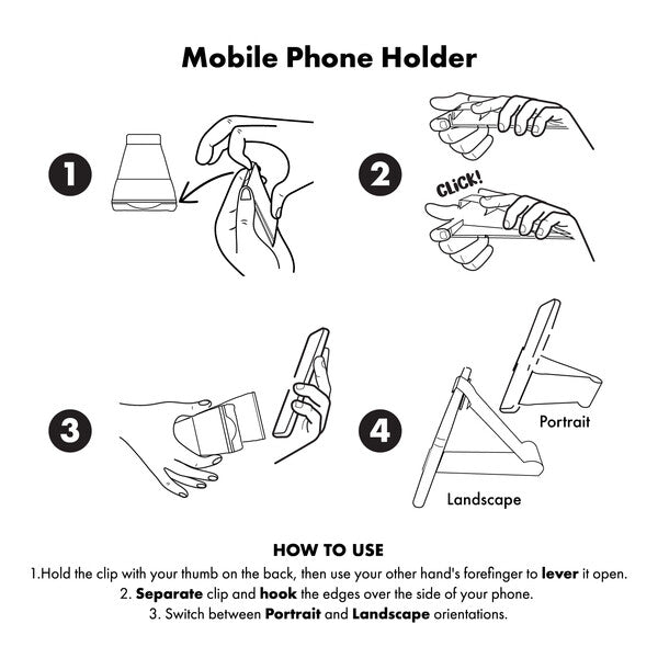 Grip Clip Phone Stand - LL9087