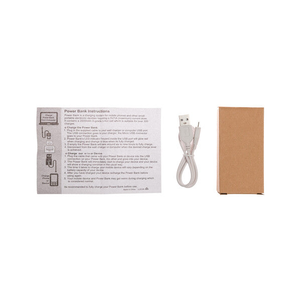 Velocity Power Bank - 2,000 mAhLL9109