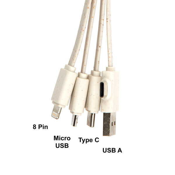 Sprite Square Bamboo Charging CableLL9437