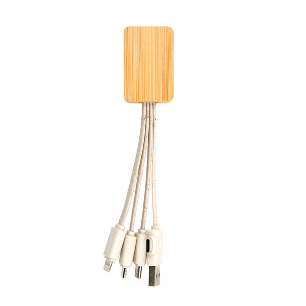 Sprite Square Bamboo Charging CableLL9437