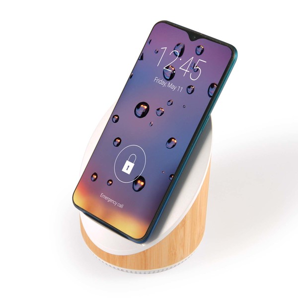 Fresco Speaker & Wireless Charger - LL9465