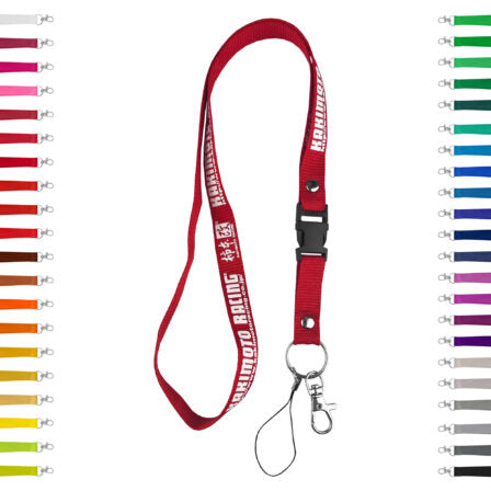 Polyester Lanyards  10mm  - LN001
