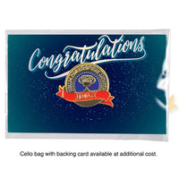 Die Struck Soft Enamel Badge 25mmLN0073