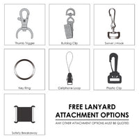 Tubular Lanyards  12.5mm  - LN016