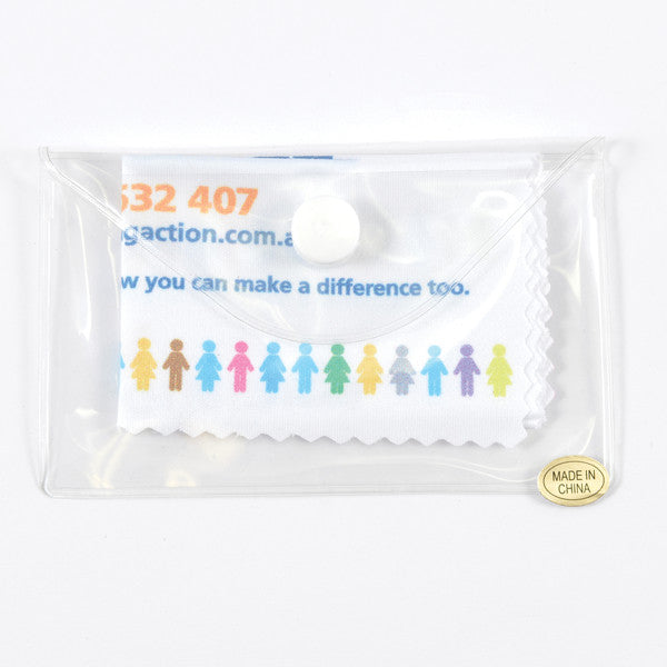 Zig Zag Economy Microfibre Lens ClothLN1410