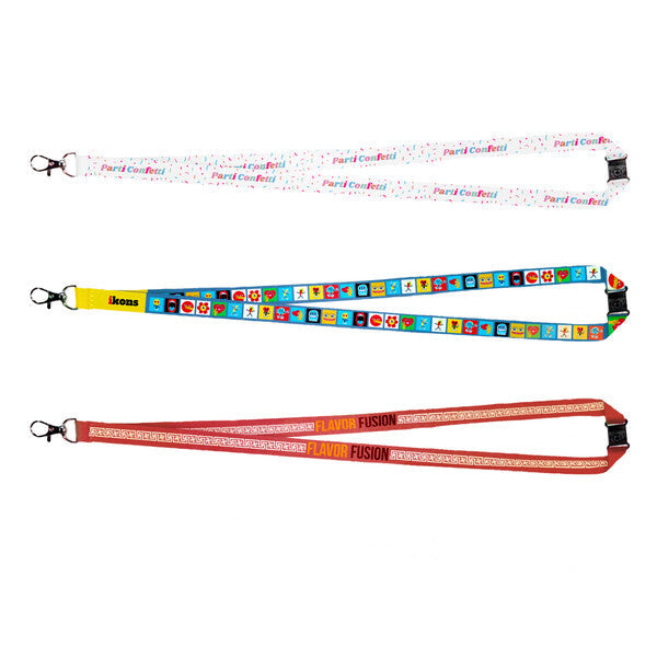 Azure Sublimated Lanyard - LN6310