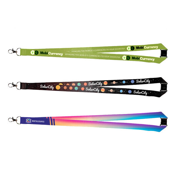 Azure Sublimated Lanyard - LN6310