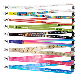 Azure Sublimated Lanyard - LN6310