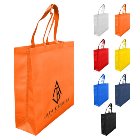 Laminated Non Woven Bag with Large Gusset - LNWB004