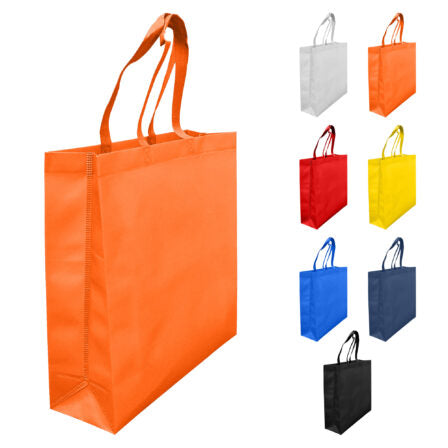 Laminated Non Woven Bag with Large Gusset - LNWB004