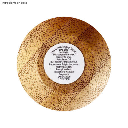 Bamboo Lip Balm Ball - LPB005