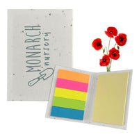 Corn Poppy Seed Sticky Note Pad  - MH015