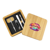 Mulla Bamboo Manicure Set - MNC002