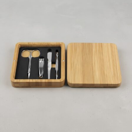 Mulla Bamboo Manicure Set - MNC002