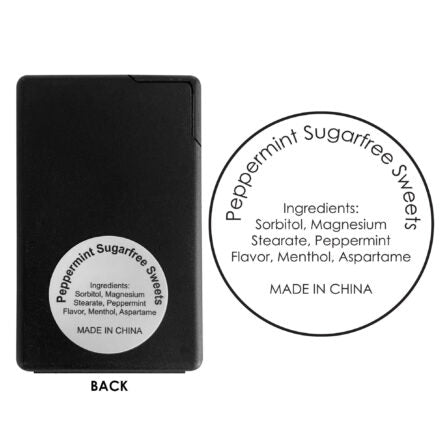 Sugar Free Mint Card  - MT001