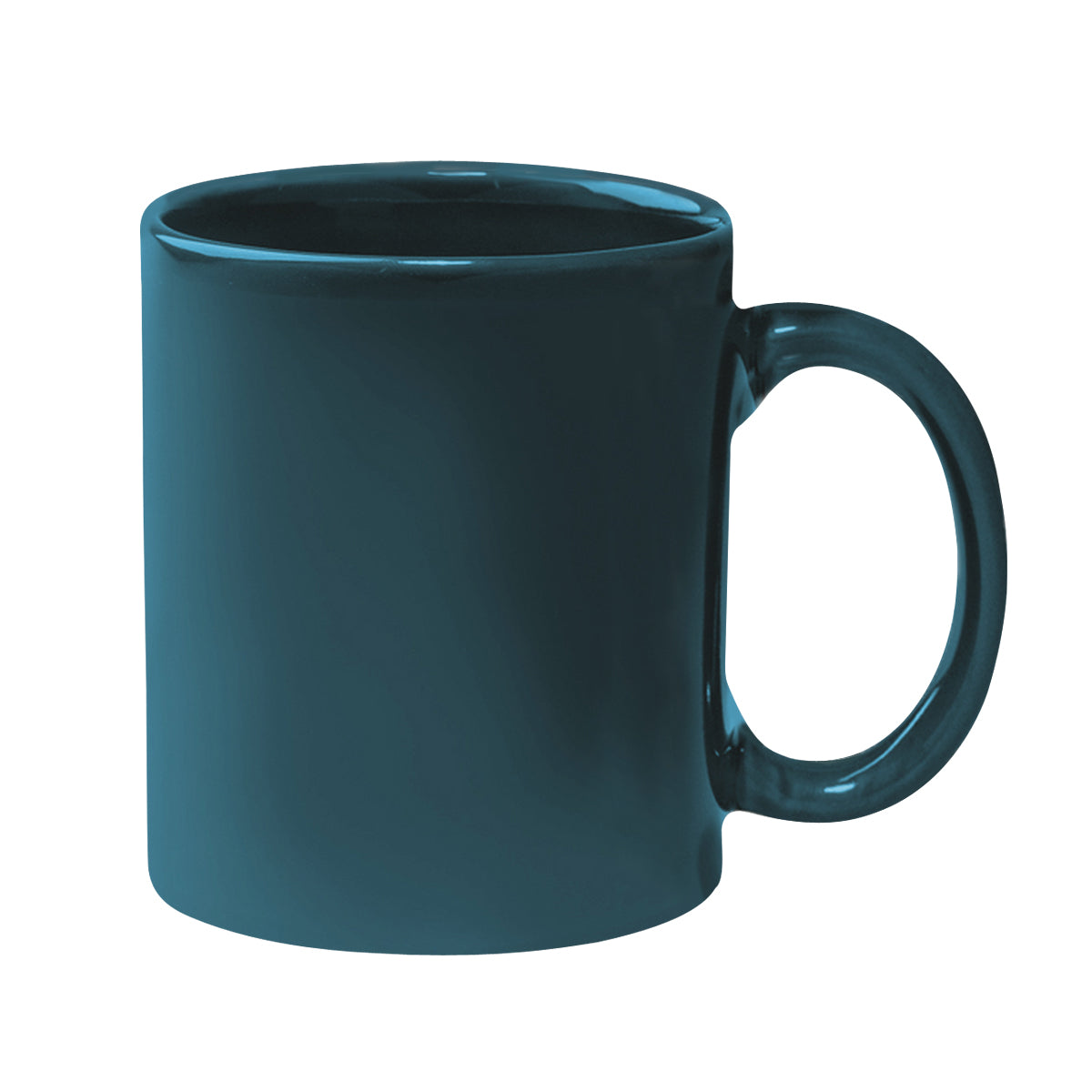 325ml Coloured Stoneware Mug With C-Handle