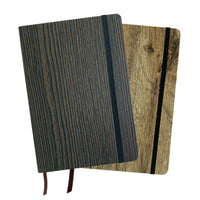 A5 Wood Look Notebook  - NB015