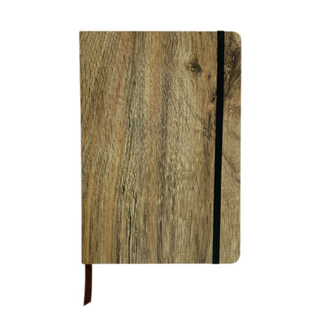 A5 Wood Look Notebook  - NB015
