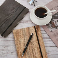 A5 Wood Look Notebook  - NB015
