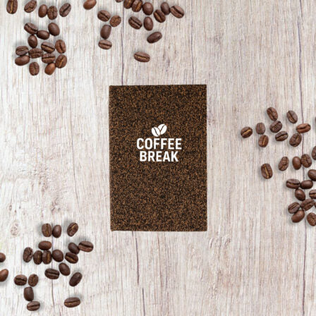 Coffee Grounds A6 Notebook  - NB031