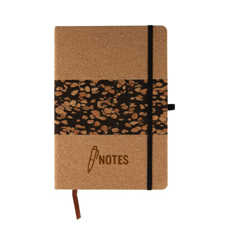 Cork and Coffee Grounds Notebook  - NB033