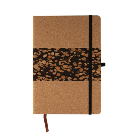 Cork and Coffee Grounds Notebook  - NB033