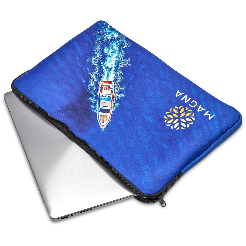 15" Premium Sublimated Neoprene Laptop Sleeve With Zipper
