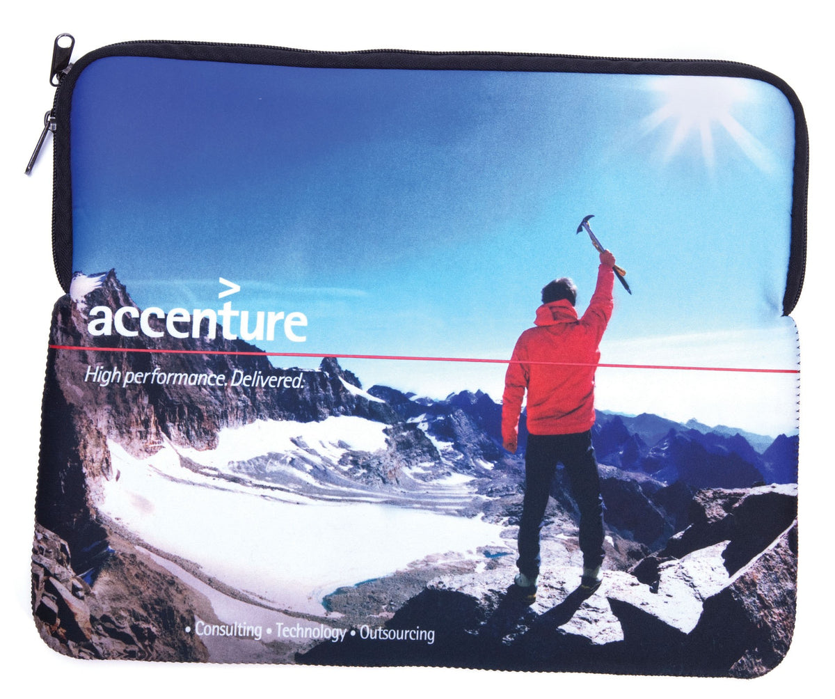 12" Neoprene Laptop Sleeve with Zipper