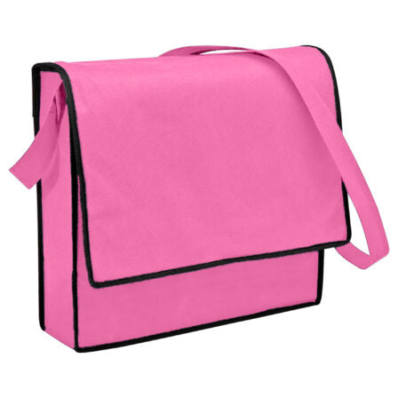 Non Woven Flap Satchel - NWB006