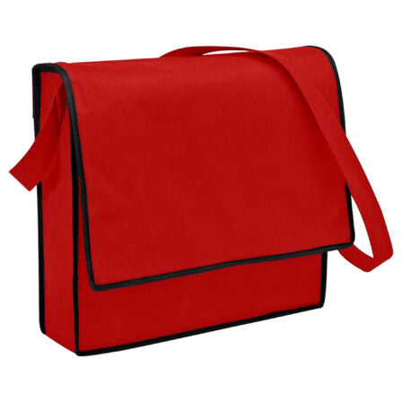 Non Woven Flap Satchel - NWB006