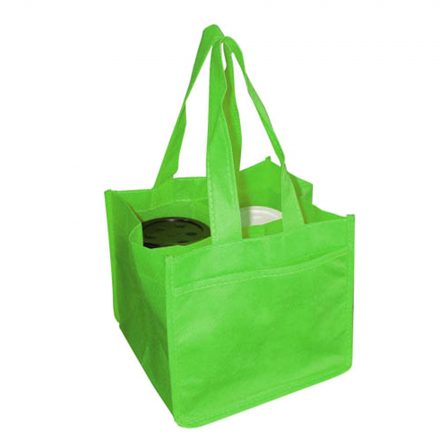Non Woven 4 Coffee Cups Bag - NWB014