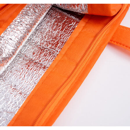Non Woven Cooler Bag with Top Zip Closure - NWB015