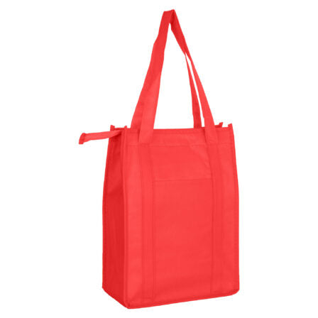 Non Woven Cooler Bag with Top Zip Closure - NWB015