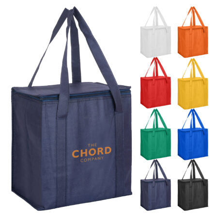 Non Woven Cooler Bag with Zipped Lid - NWB016