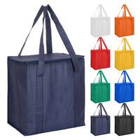 Non Woven Cooler Bag with Zipped Lid - NWB016