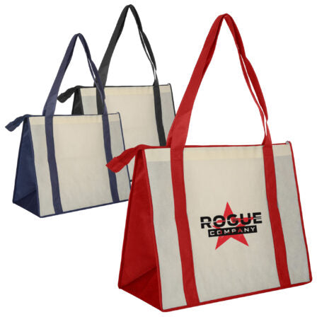 Non Woven Large Zipped Shopping Bag - NWB017