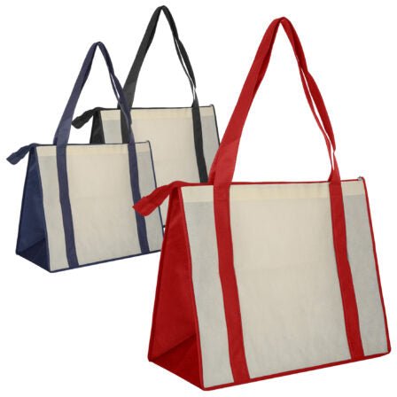 Non Woven Large Zipped Shopping Bag - NWB017