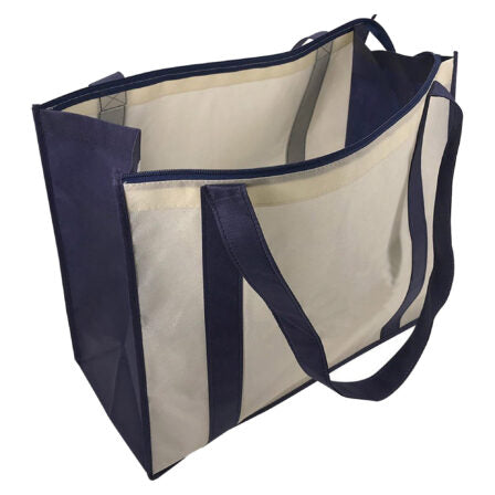 Non Woven Large Zipped Shopping Bag - NWB017
