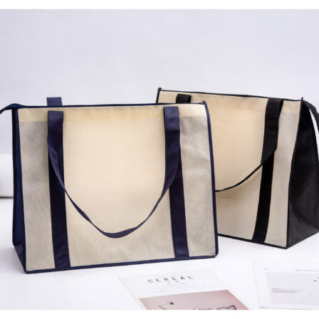 Non Woven Large Zipped Shopping Bag - NWB017